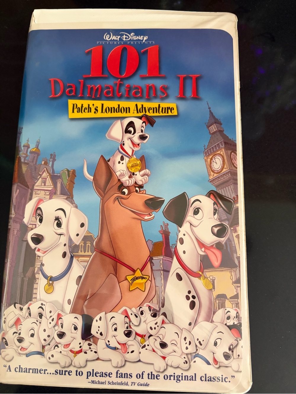 Disney 101 Dalmatians II Patch's London Adventure VHS Tape. Family Movie! Kids!